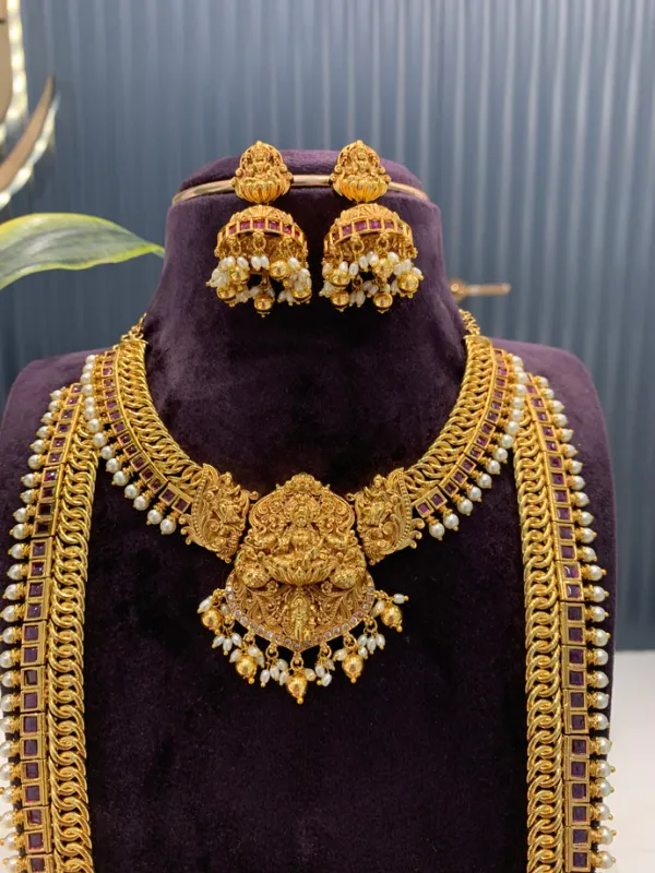 Beautiful_Nakshi_Jilebi_Combo_set_with_one_set_of_Jumkis