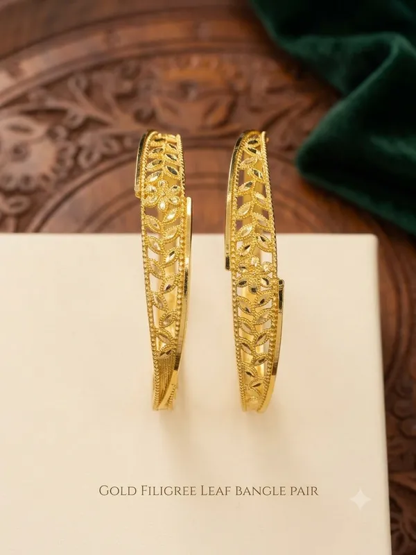 Swarnamandira_AarnaLeaf™_Bangles
