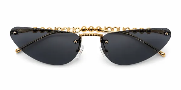 AURUM_NOIR_BEADLINE_RIMLESS_CAT-EYE_SIGNATURE_SUNGLASSES