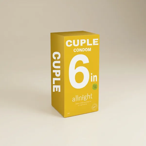 Cuple_Silicone_Comfort_Sleeve_|_9_Inch__Brown_|_1_Pc
