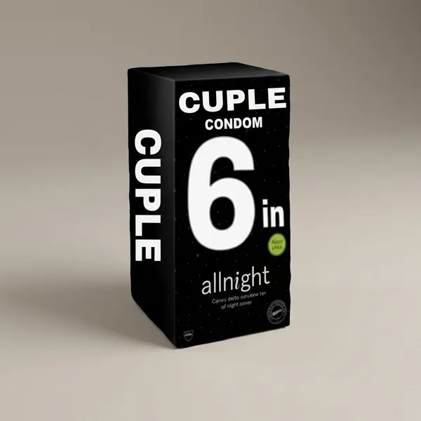 Cuple_Silicone_Comfort_Sleeve_|_6_Inch__Brown_|_1_Pc