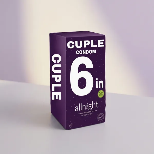 Cuple_Silicone_Comfort_Sleeve_|_6_Inch__Brown_|_1_Pc