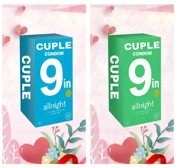 Cuple_Silicone_Comfort_Sleeve_|_9_Inch_|_1_Pc_|_Pack_Of_2