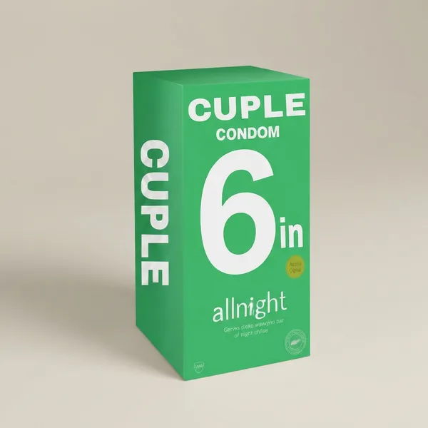 Cuple_Silicone_Comfort_Sleeve_|_6_+_6_Inch__Brown_|_1_Pc_|_Pack_of_2