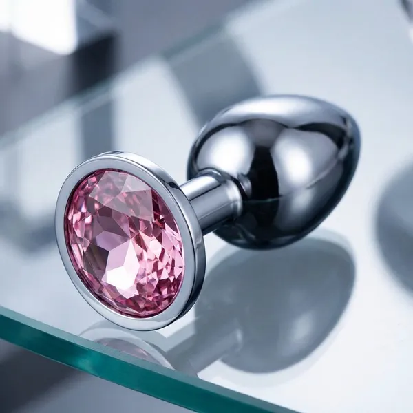 Cuple_Pink_Gem_Stainless_Steel_Plug_Premium_Design__1_Pc