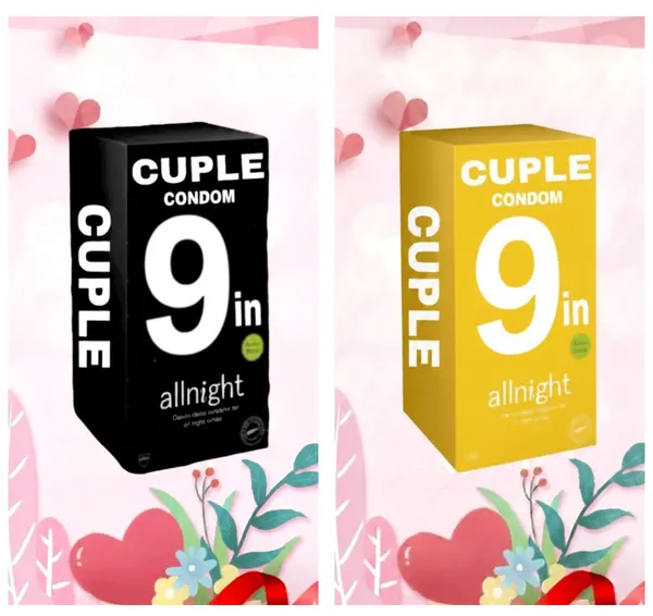 Cuple_Silicone_Comfort_Sleeve_|_9_Inch_|_1_Pc_|_Pack_Of_2