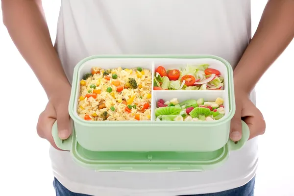 Carbon_Lunch_Box_with_3_Compartment,_Stylish_lid_&_2_Spoons_Made_with_Heavy_Plastic_BPA_Free_Food_Grade_Perfect_for_School_Kids,_College_&_Outdoor_1100ml_-_Green