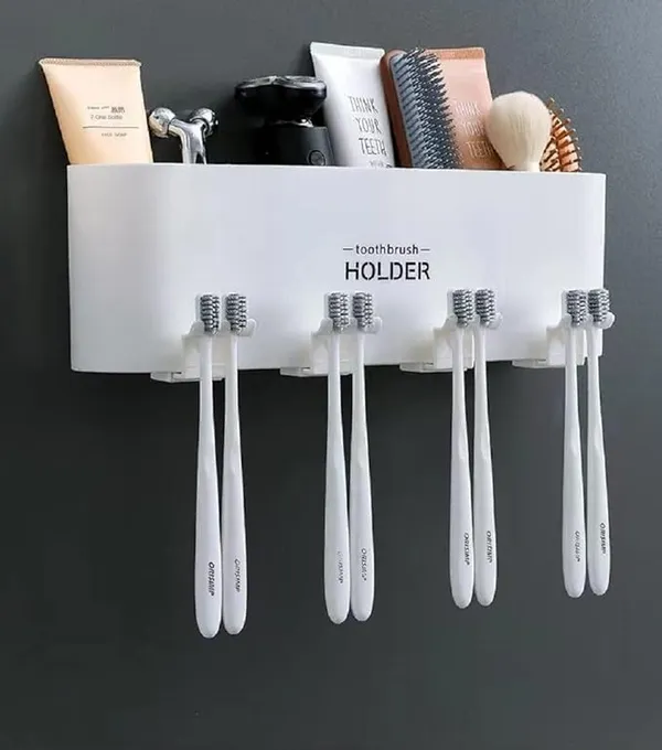 Bathroom_Organizer_Combo_Set_|_No_Drill_Wall_Mounted_Storage_Kit|Bathroom_Accessories_Set_with_Soap_Holder,_Toothbrush_Stand_&_Towel_Rack