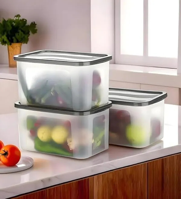 Transparent::Grey_Plastic_Grocery_Container_2600_Ml