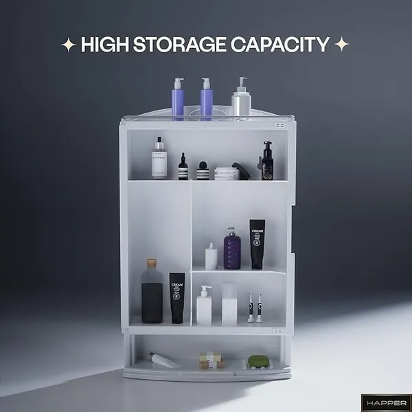 White_Polypropylene_Premium_Multipurpose_Wall_Mounted_Storage_Cabinet_With_Mirror_Wall_Mount_Cabinet