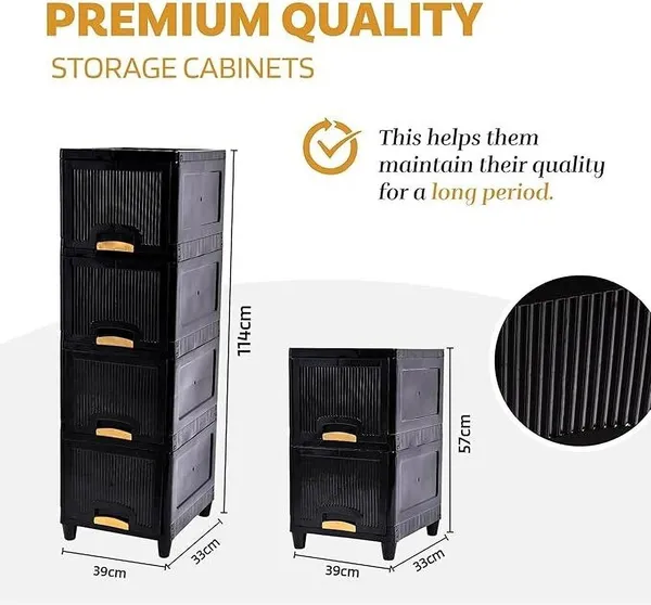White_Pvc_Foldable_Cupboard_For_Storage_Set_Of_6_Racks_For_Clothes_Cupboard