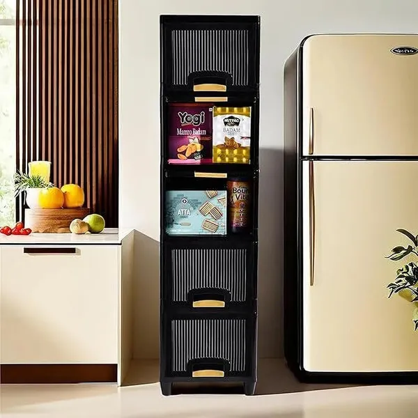 White_Plastic_Foldable_Cupboard_For_Storage_Pp_Collapsible_Wardrobe