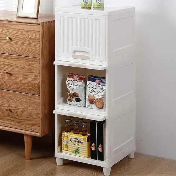 White_Plastic_Foldable_Cupboard_For_Storage_Racks_For_Clothes_Pp_Collapsible_Wardrobe