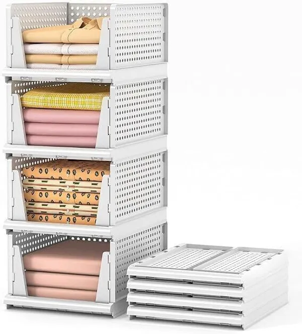 White_Plastic_Collapsible_Wardrobe_Organizer_Foldable_Pp_Closet_Storage_Box_For_Clothes_Pp_Collapsible_Wardrobe