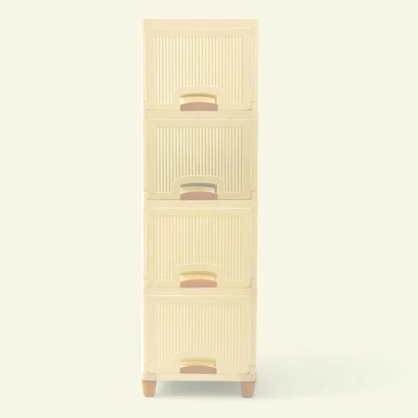 White_Plastic_Foldable_Cupboard_For_Storage_Racks_For_Clothes_Pp_Collapsible_Wardrobe