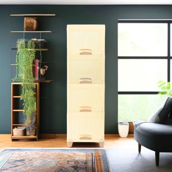 White_Plastic_Foldable_Cupboard_For_Storage_Racks_For_Clothes_Pp_Collapsible_Wardrobe