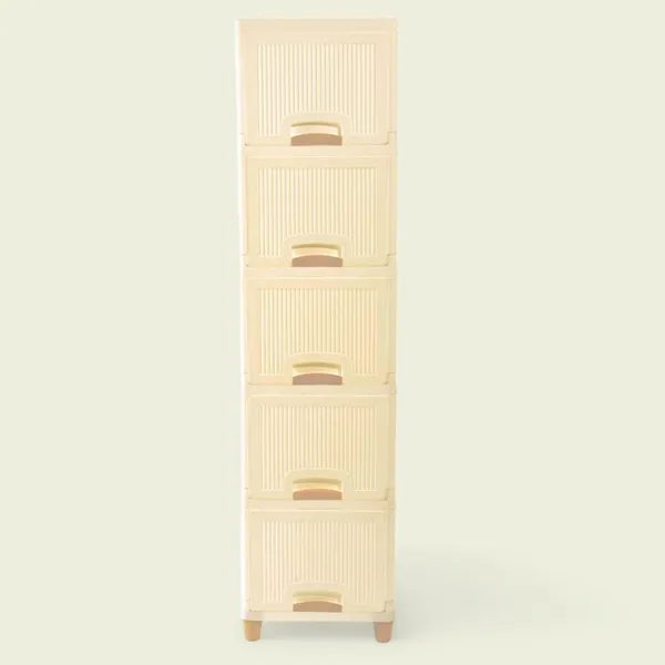 White_Plastic_Foldable_Cupboard_For_Storage_Racks_For_Clothes_Pp_Collapsible_Wardrobe