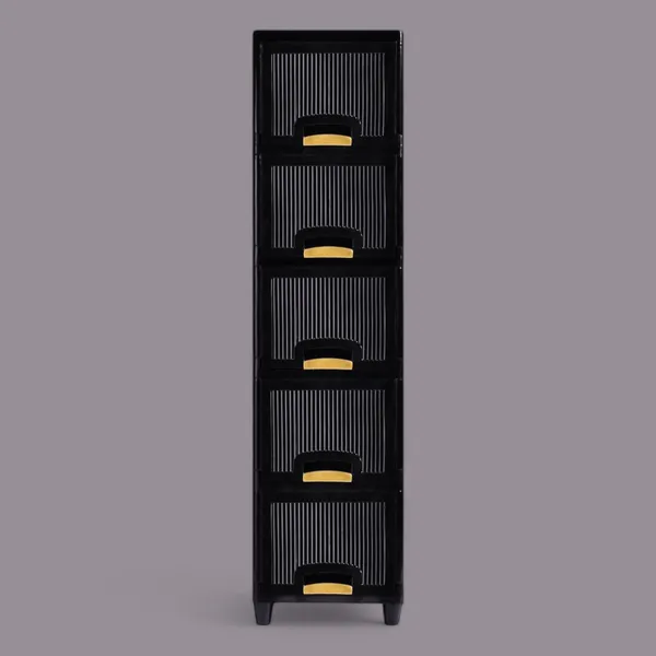Black_Plastic_Foldable_Cupboard_For_Storage_Racks_For_Clothes_Pp_Collapsible_Wardrobe