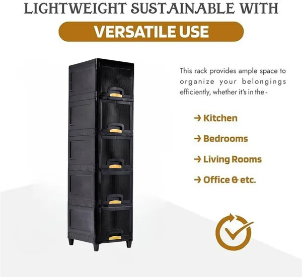 Black_Plastic_Foldable_Cupboard_For_Storage_Racks_For_Clothes_Pp_Collapsible_Wardrobe