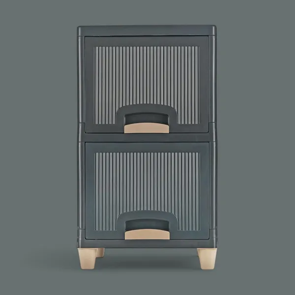 Black_Plastic_Foldable_Cupboard_For_Storage_Racks_For_Clothes_Pp_Collapsible_Wardrobe