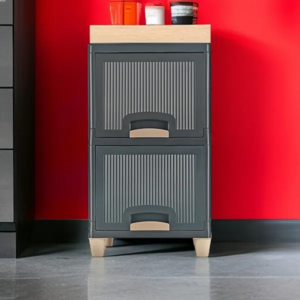 Black_Plastic_Foldable_Cupboard_For_Storage_Racks_For_Clothes_Pp_Collapsible_Wardrobe