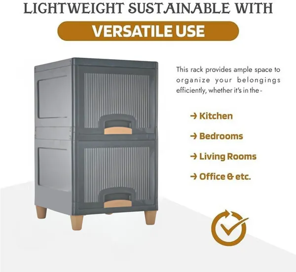Black_Plastic_Foldable_Cupboard_For_Storage_Racks_For_Clothes_Pp_Collapsible_Wardrobe