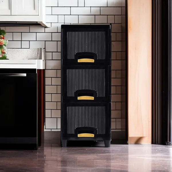 Black_Plastic_Foldable_Cupboard_For_Storage_Racks_For_Clothes_Pp_Collapsible_Wardrobe