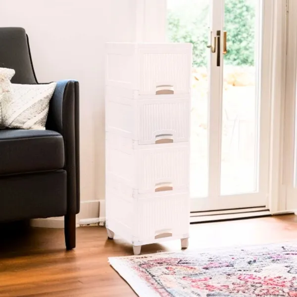 White_Plastic_Foldable_Cupboard_For_Storage_Racks_For_Clothes_Pp_Collapsible_Wardrobe