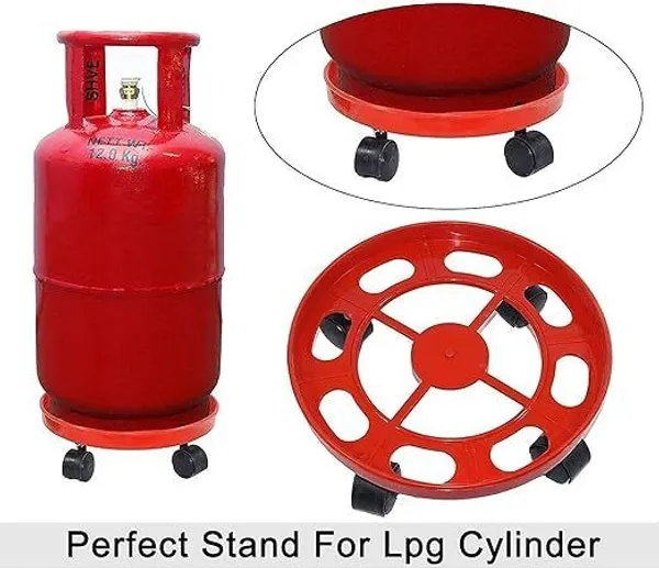 Red_Plastic_Lpg_Gas_Cylinder_Plastic_Trolley_With_4_Wheels_Lpg_Cylinder_Stand_Gas_Cylinder_Trolley