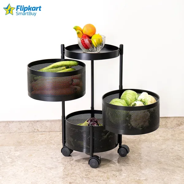 Black_Iron_3_Layer_Round_Kitchen_Trolley_Storage_Rack_Square_Design_Fruits_And_Vegetable_Basket_Iron_Kitchen_Trolley