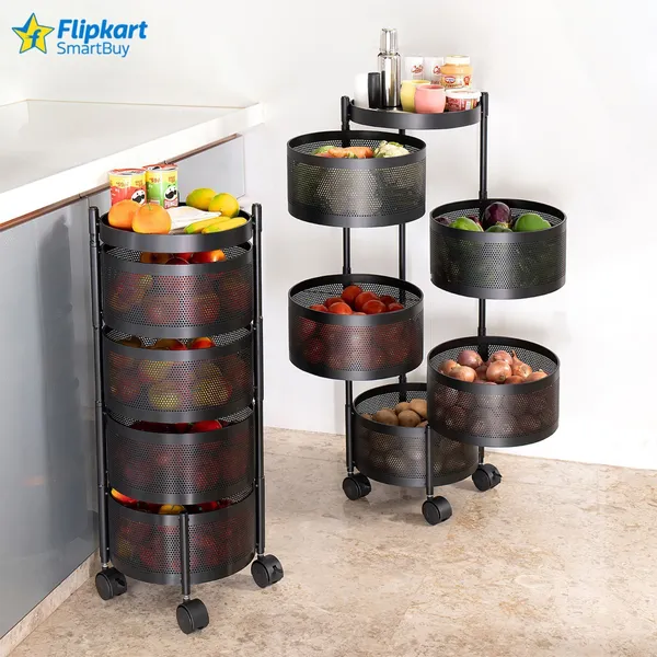 Black_Iron_3_Layer_Round_Kitchen_Trolley_Storage_Rack_Square_Design_Fruits_And_Vegetable_Basket_Iron_Kitchen_Trolley