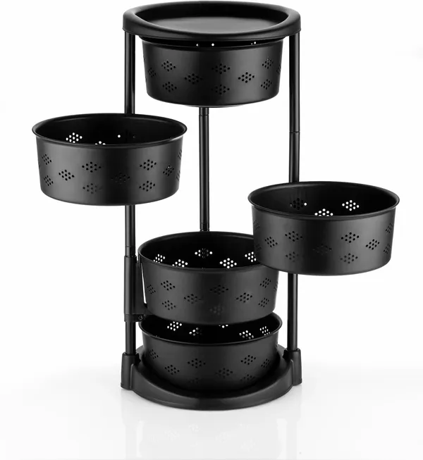Black_Plastic_4_Layer_Kitchen_Trolley_With_360_Rotating_Wheels_Multipurpose_Storage_Rack_Kitchen_Trolley