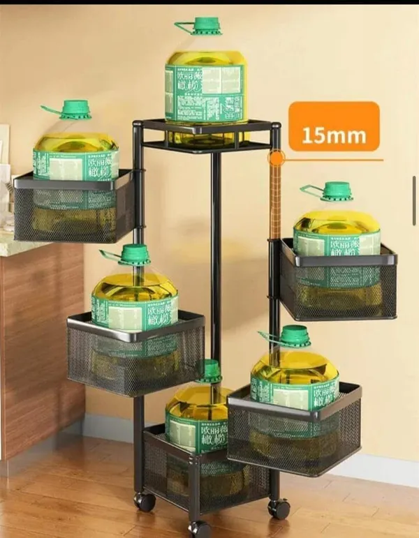 Black_Stainless_Steel_Kitchen_Trolley_For_Kitchen_Improvement