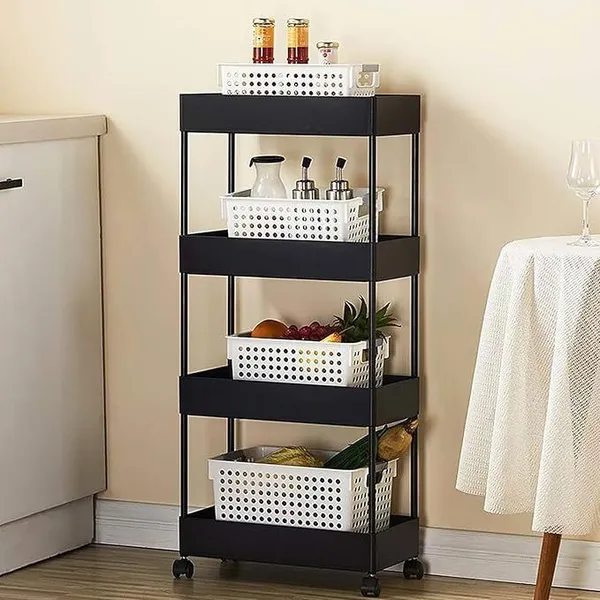 Black_Plastic_Kitchen_Trolley_For_Kitchen_Improvement