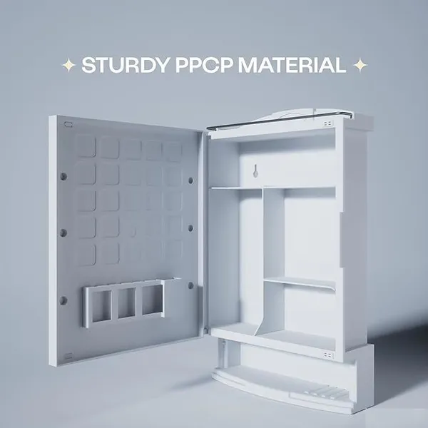 White_Polypropylene_Premium_Multipurpose_Wall_Mounted_Storage_Cabinet_With_Mirror_Washbasin_Shelf_Polypropylene_Wall_Shelf