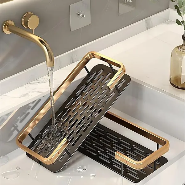 Yellow_Plastic_Multipurpose_Wall_Mounted_Bathroom_And_Kitchen_Organiser_Wall_Shelf