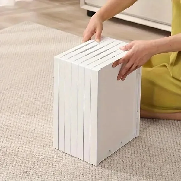 White_Plastic_Multipurpose_3_Tier_Foldable_Storage_Cabinet_Shoe_Organizer_Space_Saving_Rack_Collapsible_Shoe_Stand