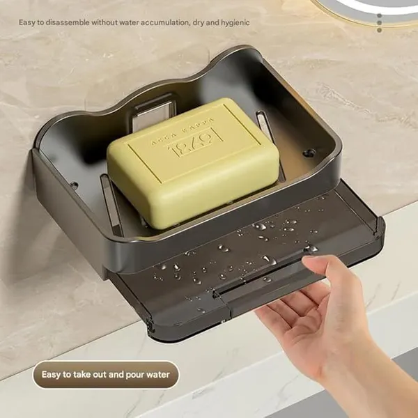 Multicolour_Plastic_Adhesive_Bathroom_Soap_Holder_With_Drainage_Tray_Soap_Sponge_Holder_Organize