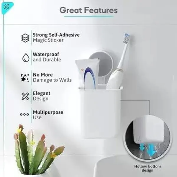 Multicolour_Plastic_Premium_Bathroom_Combo_Toothbrush_Holder_And_Soap_Bar_Holder