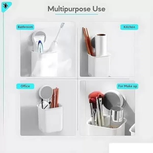 Multicolour_Plastic_Premium_Bathroom_Combo_Toothbrush_Holder_And_Soap_Bar_Holder