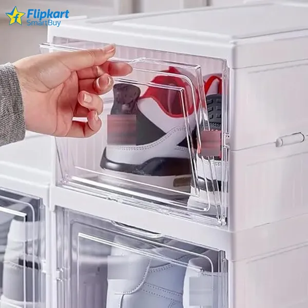 White_Plastic_Multipurpose_Foldable_Storage_Cabinet_Shoe_Organizer_For_Home_5_Tier_Collapsible_Shoe_Stand