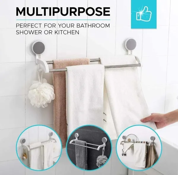White_Stainless_Steel_And_Plastic_Wall_Mounted_Self_Adhesive_Towel_Napkin_Holder_Bar_For_Bathroom_And_Kitchen