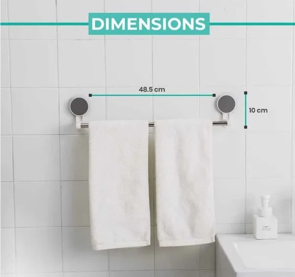 White_Stainless_Steel_And_Plastic_Wall_Mounted_Self_Adhesive_Towel_Napkin_Holder_Bar_For_Bathroom_And_Kitchen