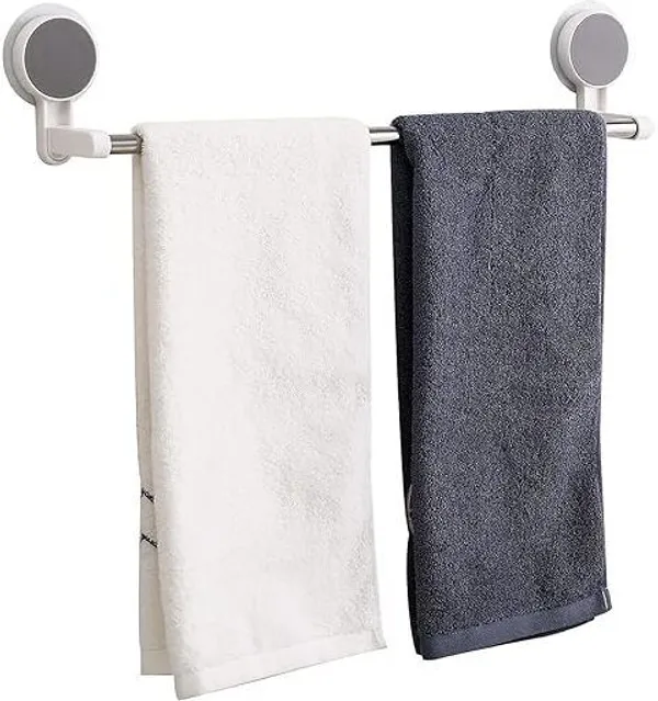 White_Stainless_Steel_And_Plastic_Wall_Mounted_Self_Adhesive_Towel_Napkin_Holder_Bar_For_Bathroom_And_Kitchen