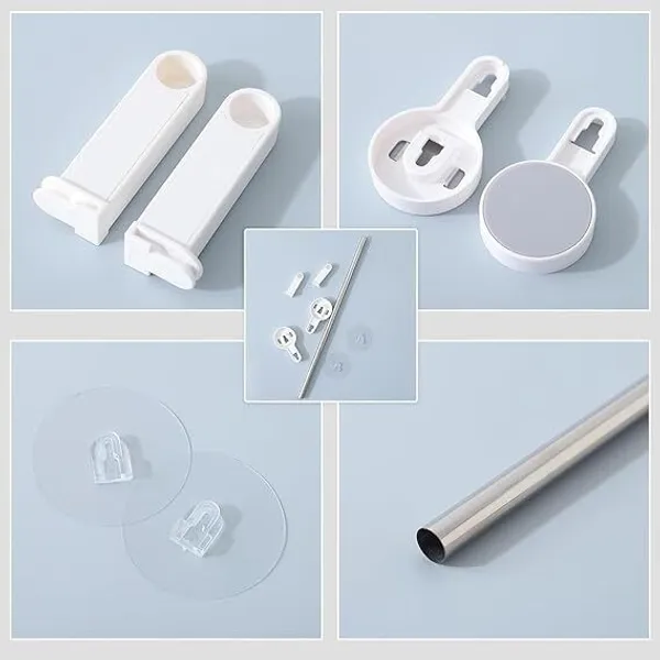 White_Stainless_Steel_And_Plastic_Wall_Mounted_Self_Adhesive_Towel_Napkin_Holder_Bar_For_Bathroom_And_Kitchen