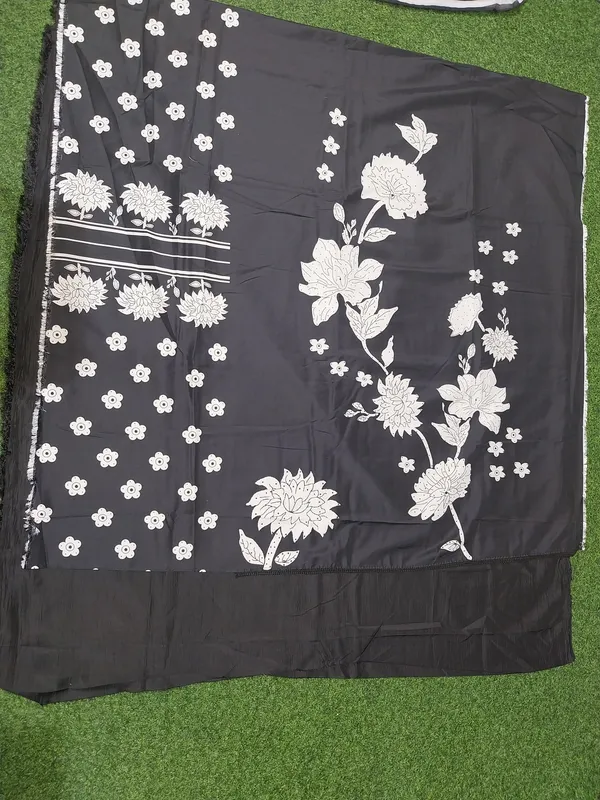 Black_Floral_Print_Silk_Scarf_With_White_Blossoms