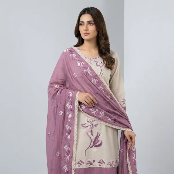 Pink_&_White_Embroidered_Cotton_Dress_Material_With_Dupatta_Set