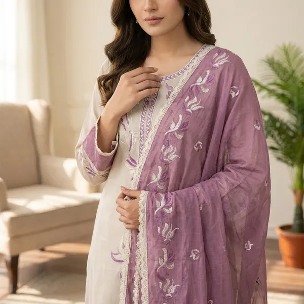 Pink_&_White_Embroidered_Cotton_Dress_Material_With_Dupatta_Set