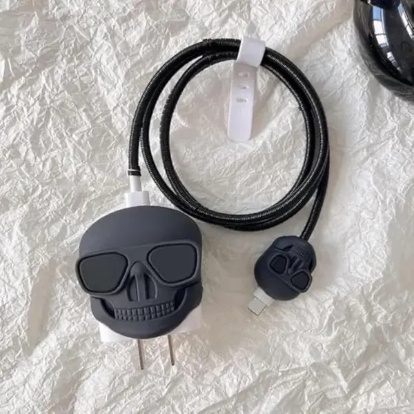 Skeleton_Charger_Case_Cover_With_Full_Cable_Protector