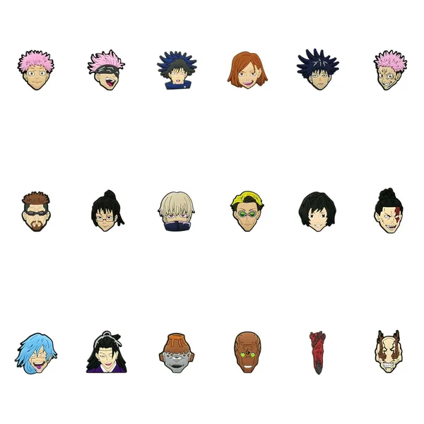 Multicolor_Rubber_Anime_Clog_Charms_For_Kids